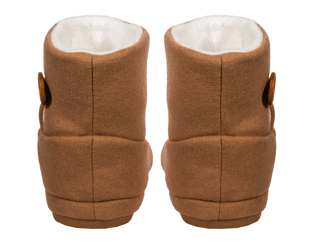 Chestnut Ugg Boot Arch Supporting Slippers