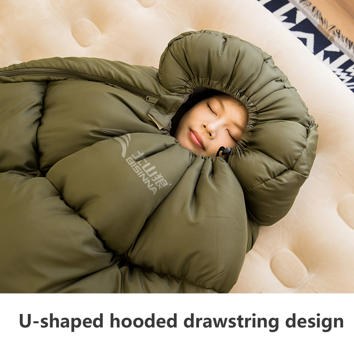 Compact Winter Sleeping Bag for Camping & Hiking