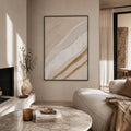 Coastal Whispers - Ready To Hang Dimensional Sand Art - 70x100cm