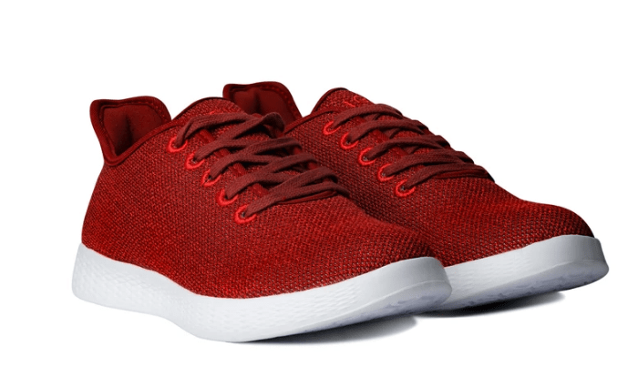 Axign River Lightweight Orthotic Shoe - Berry Red (Mens)