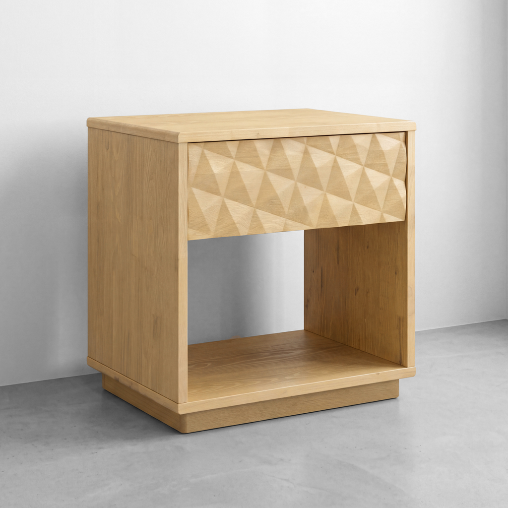 Sapa Solid Wood Bedside Table