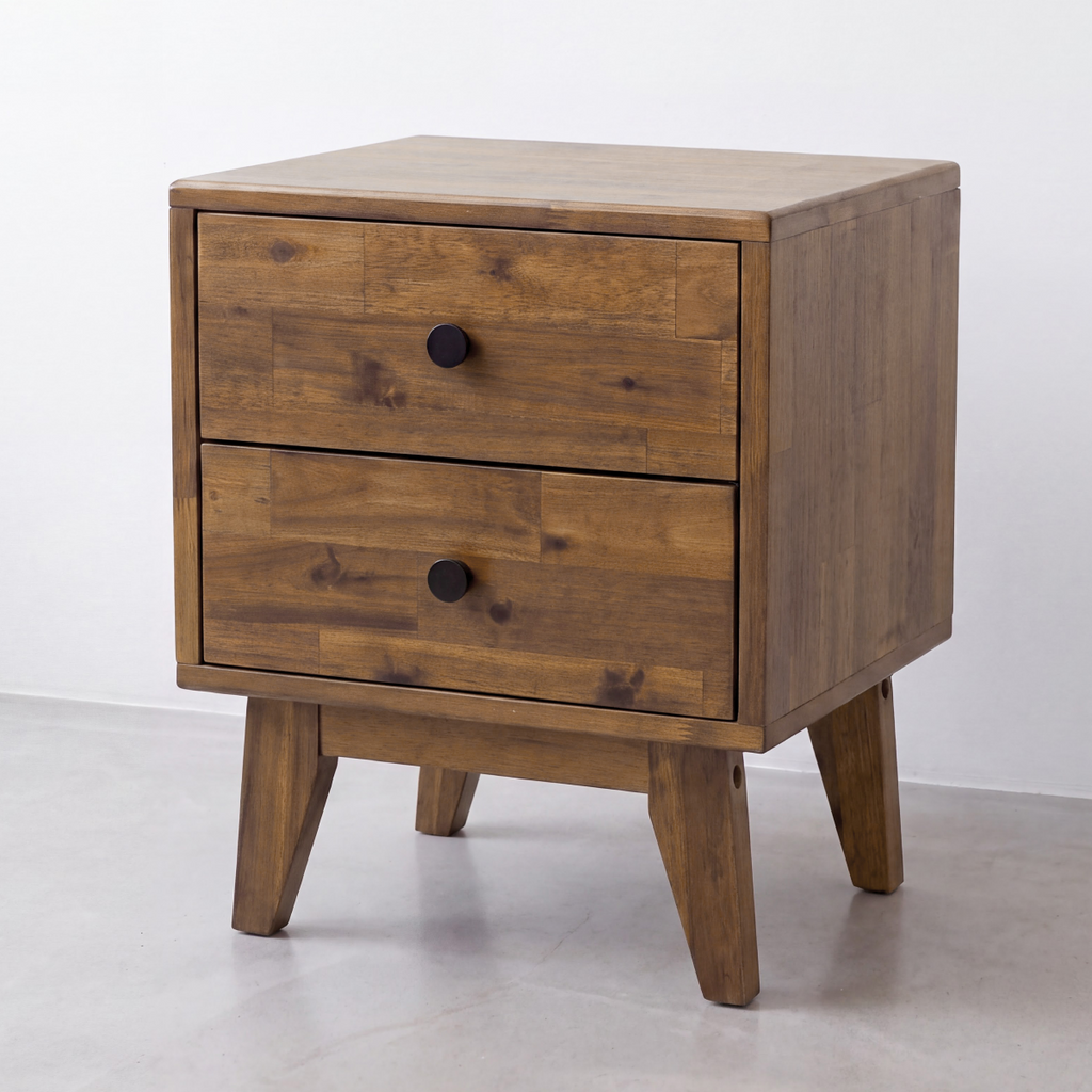 Silvia Solid Wood Bedside Table
