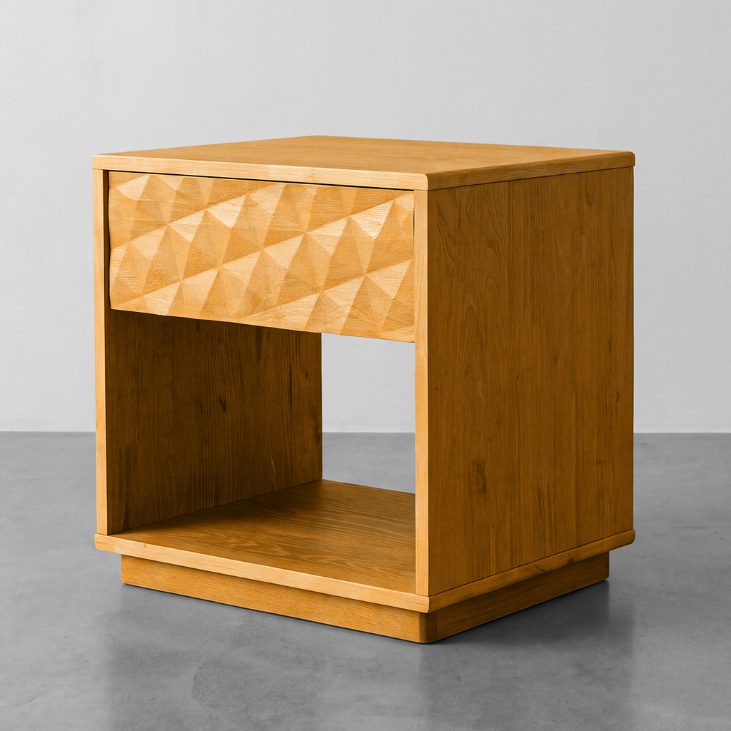 Sapa Solid Wood Bedside Table