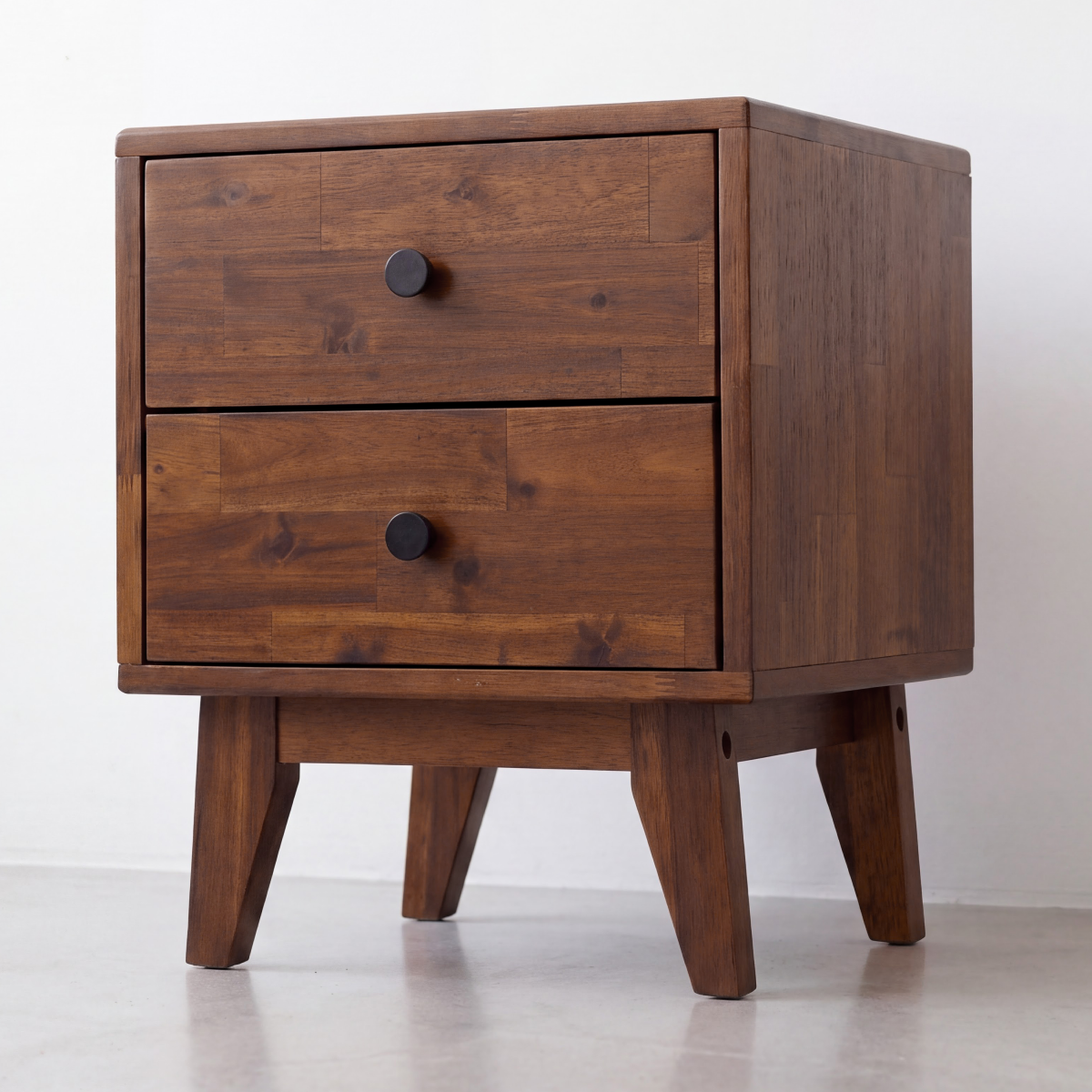 Silvia Solid Wood Bedside Table