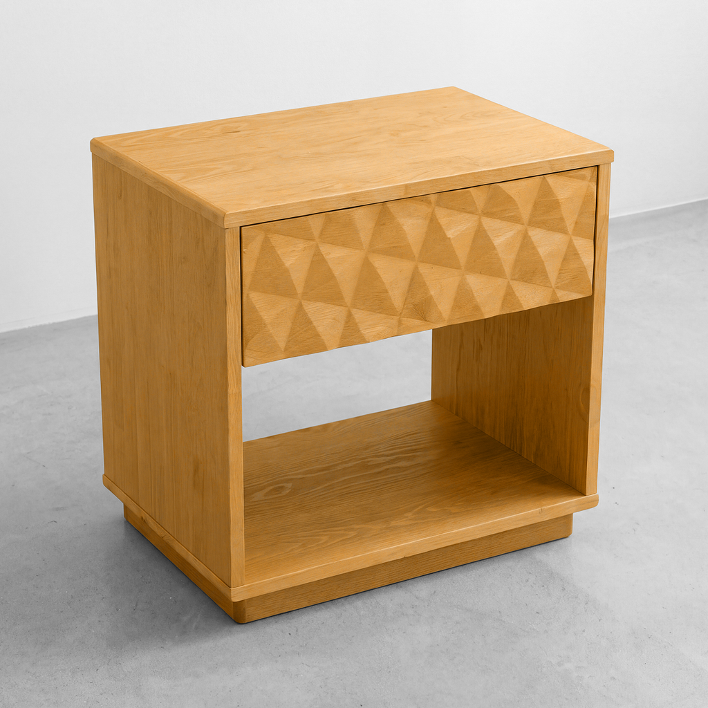 Sapa Solid Wood Bedside Table