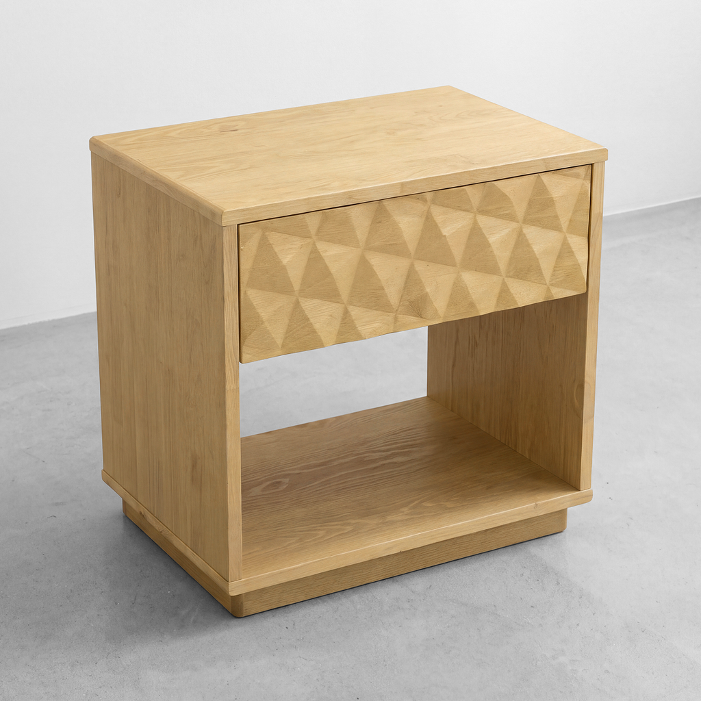 Sapa Solid Wood Bedside Table