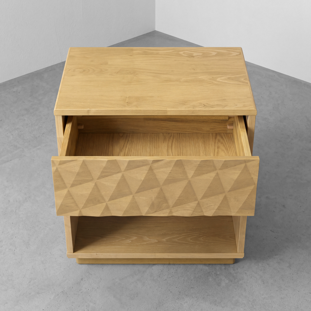 Sapa Solid Wood Bedside Table