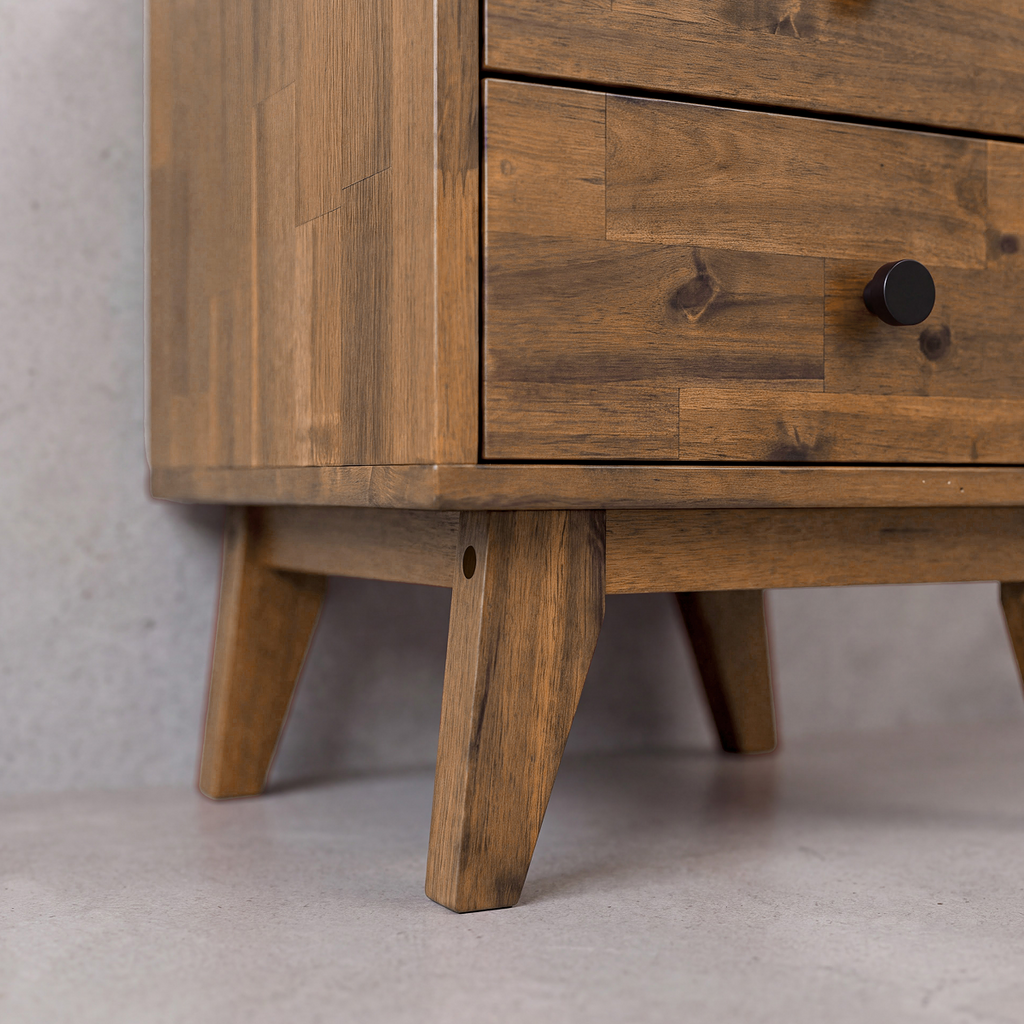 Silvia Solid Wood Bedside Table