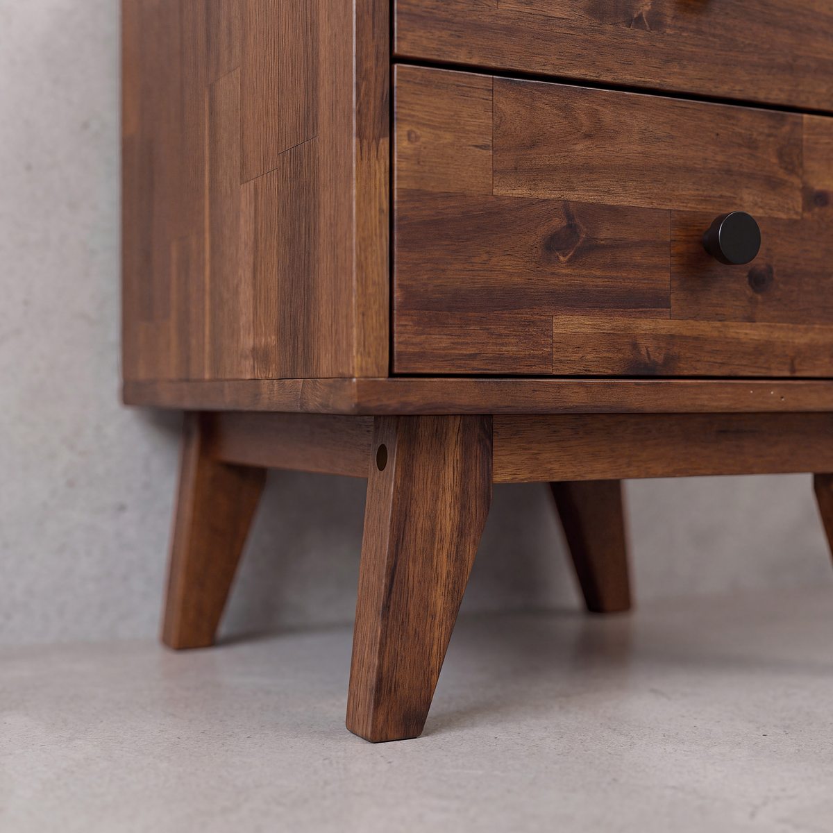 Silvia Solid Wood Bedside Table
