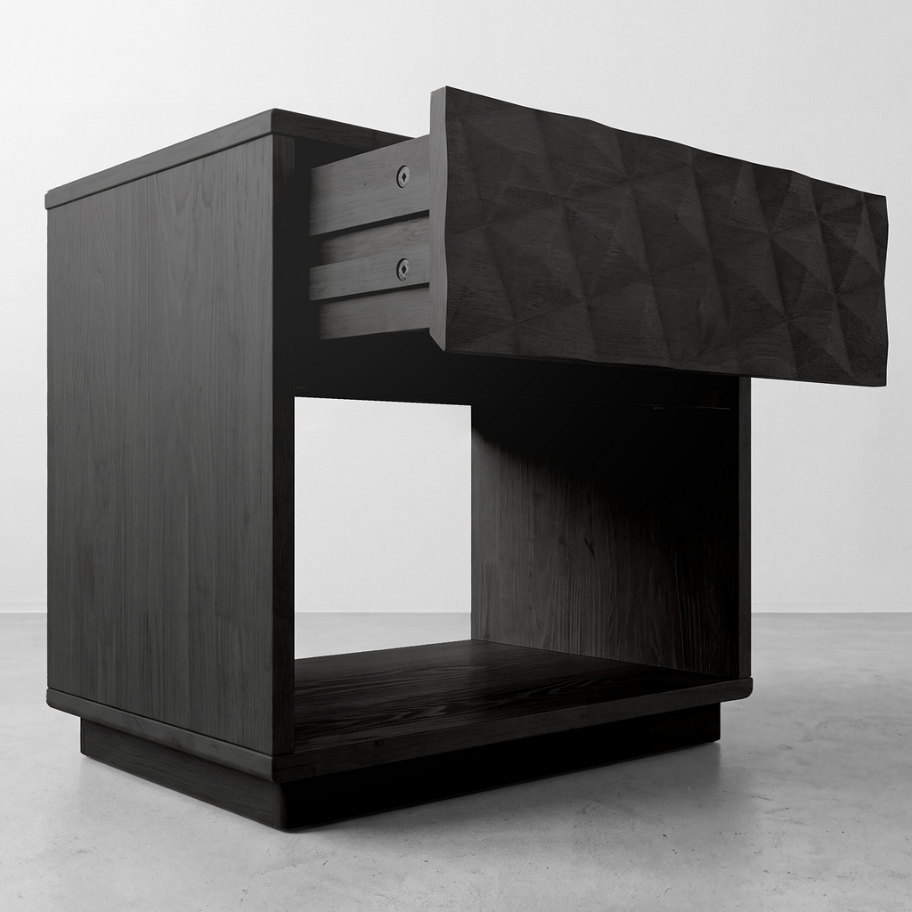 Sapa Solid Wood Bedside Table