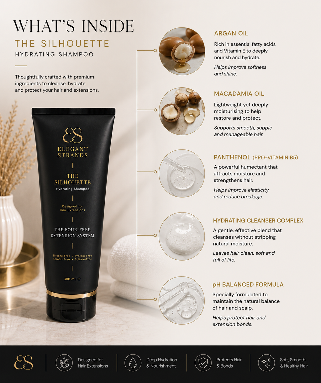 Shampoo for Hair Extensions | The Silhouette