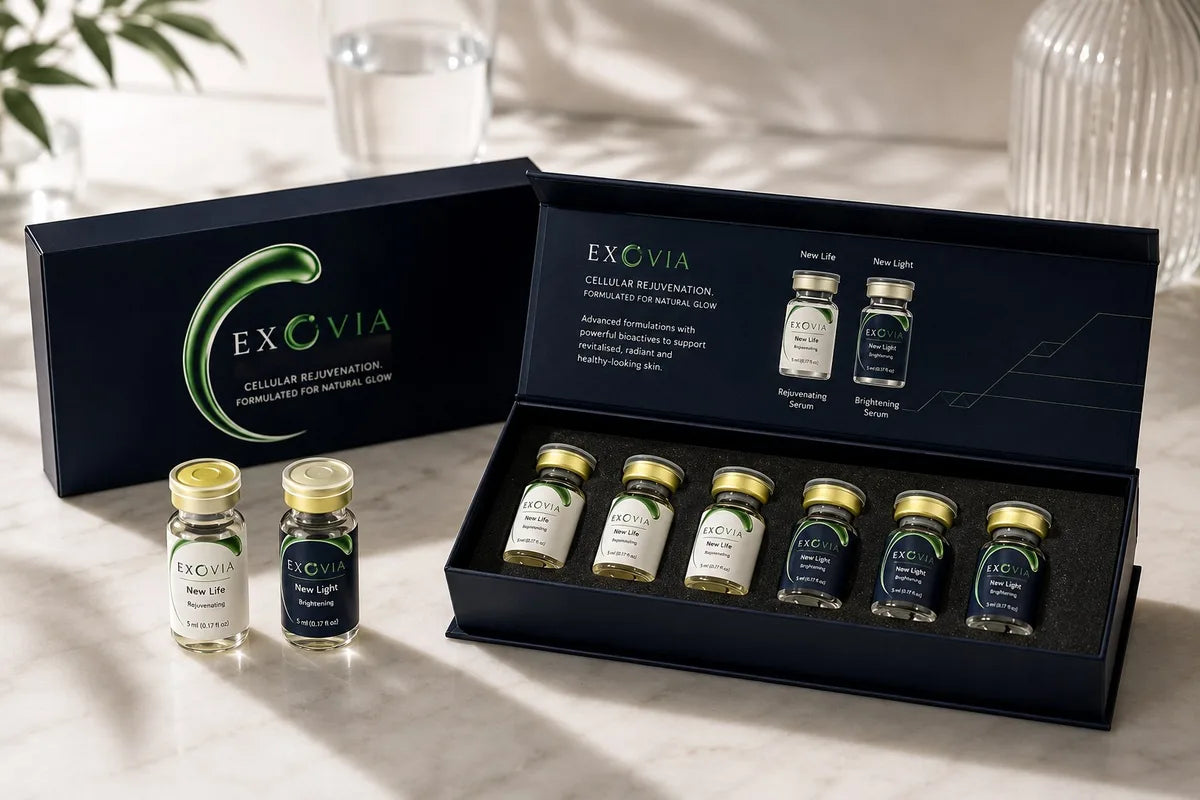 Exovia Rejuvenating + Brightening Serum Kit | 6 × 5 mL