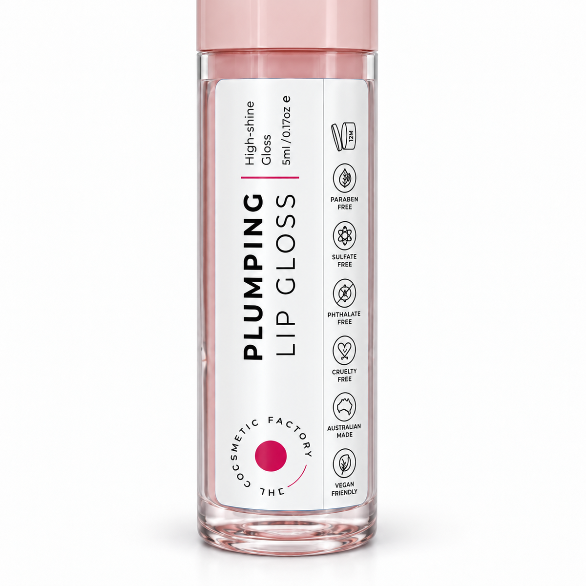 Plumping Lip Gloss with Peptides — 5 mL