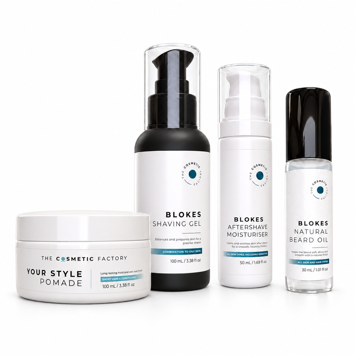 Men’s Grooming Set — Shaving Gel & Pomade