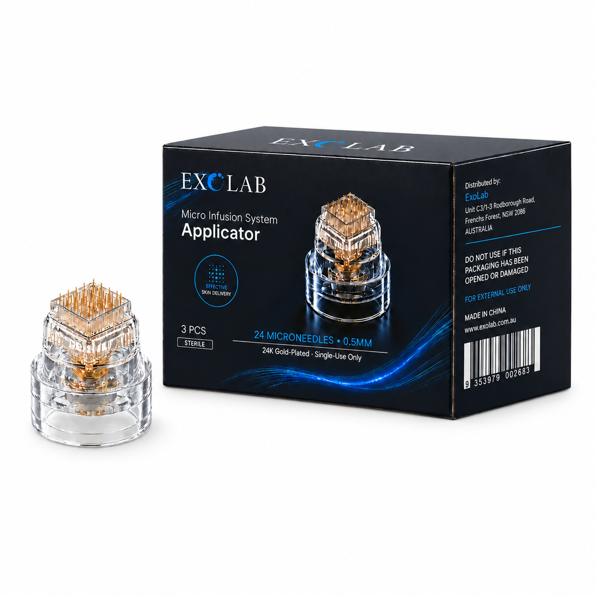 ExoLab Micro Infusion Applicators | Pack of 3
