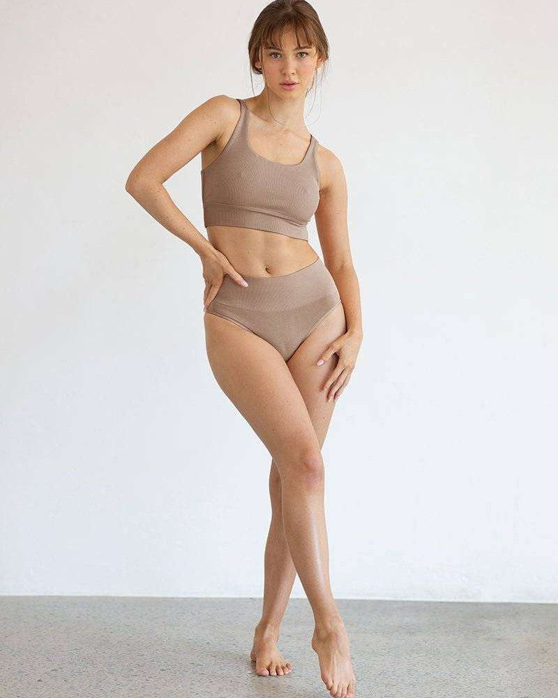 ChiChi Modal Brief Underwear - Chestnut