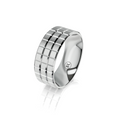 9ct White Gold Wedder IN1686