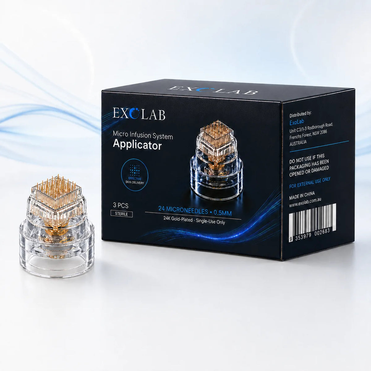 ExoLab Micro Infusion Applicators | Pack of 3