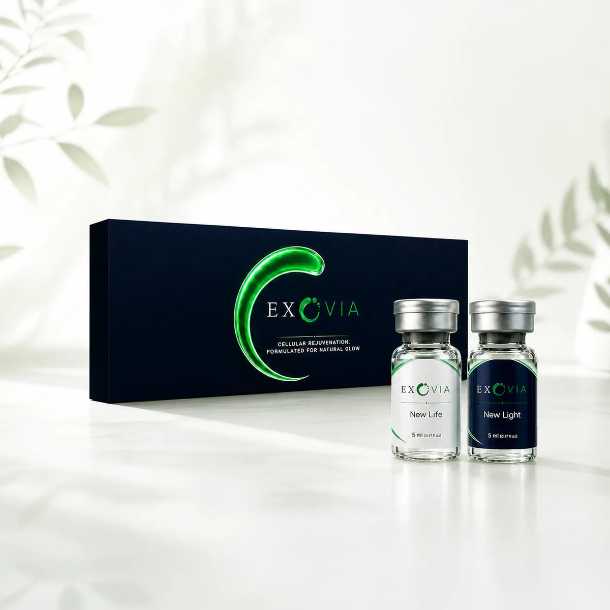 Exovia Rejuvenating + Brightening Serum Kit | 6 × 5 mL