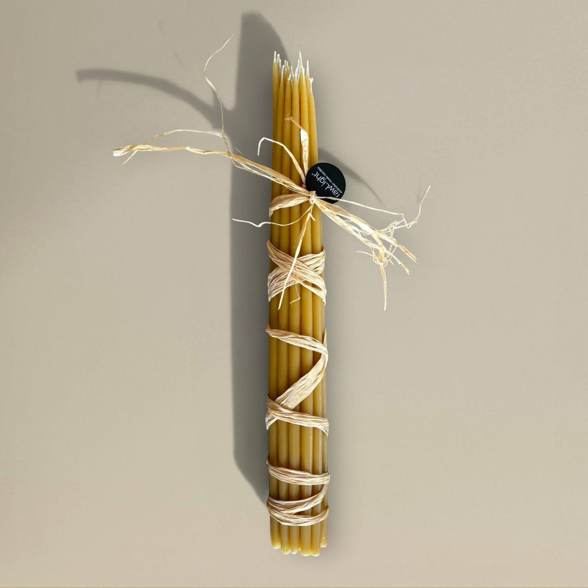 Prayer candle beeswax 500mm bundle of 22