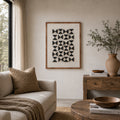 Silhouettes of Elm Rectangle - Ready To Hang Wall Art - 62x82cm